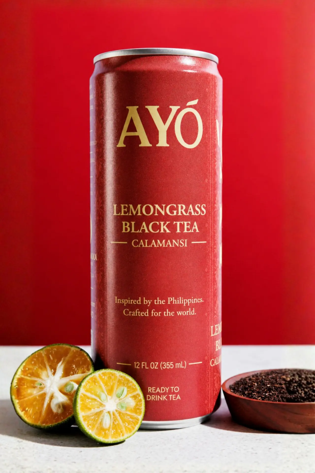 AYÓ Lemongrass Black Tea with Calamansi